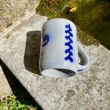 Alsatian stoneware beer mug