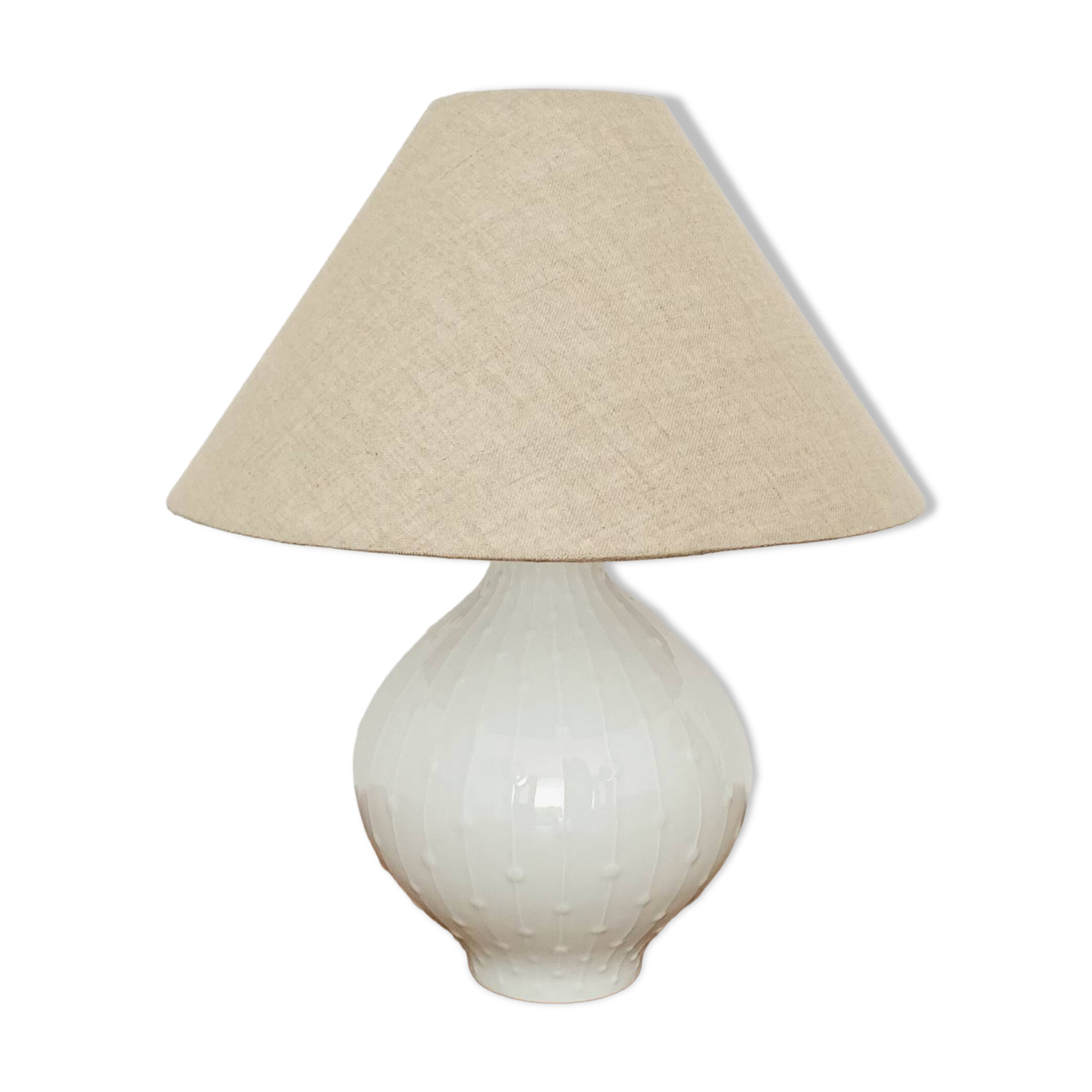 Porcelain Table Lamp by Hutschenreuther Art Department