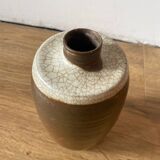 Stoneware ceramic bottle carafe