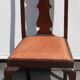 Set 4 mahogany  chairs