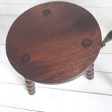 2 stools and 1 pot cover basket