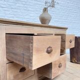Oak loom cabinet 6 drawers 1930