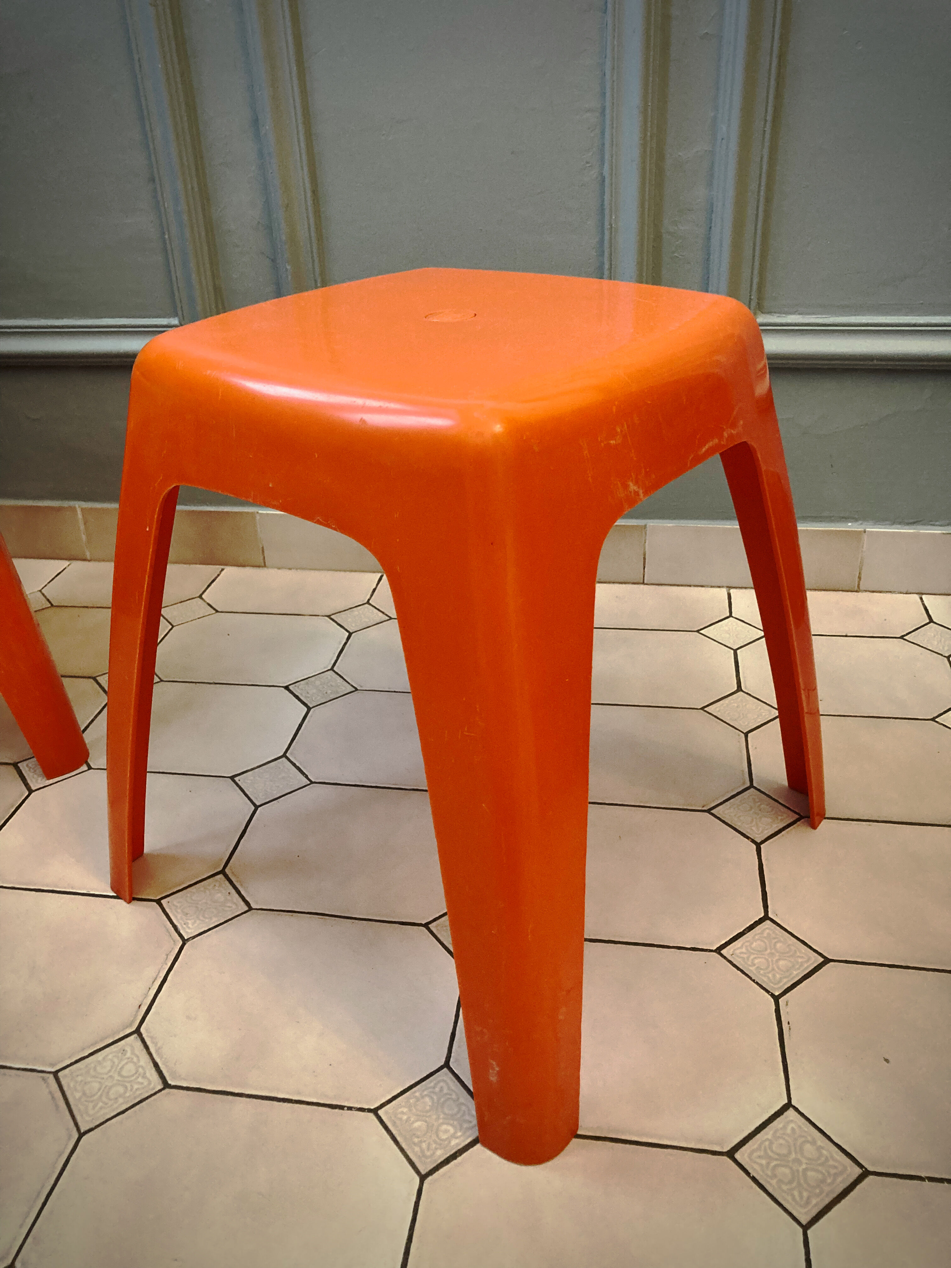 Trio of Vintage FLAIR stools