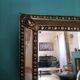 Brass parclose mirror