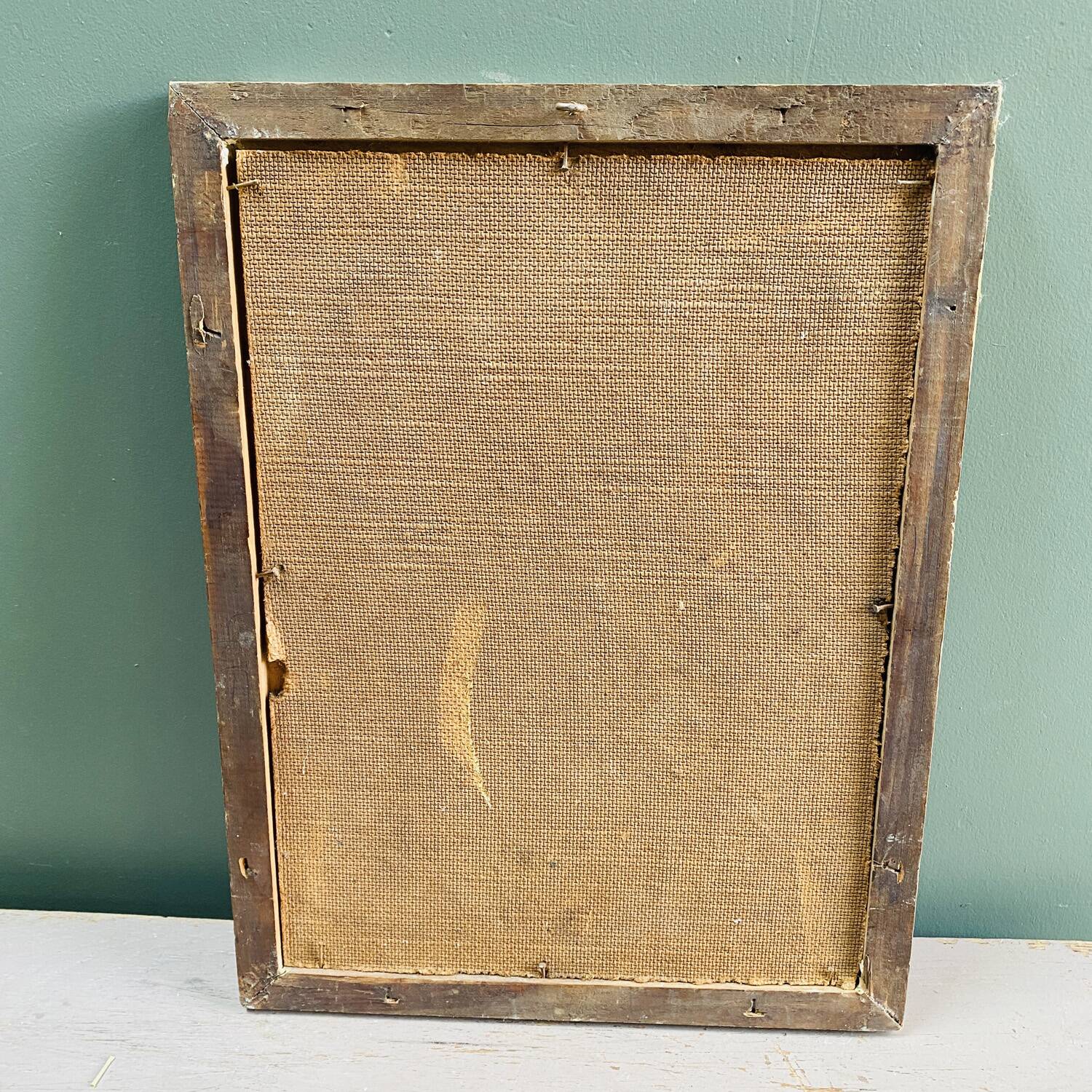 40's painting "The piano"