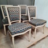 Set of 4 Louis XVI style chairs