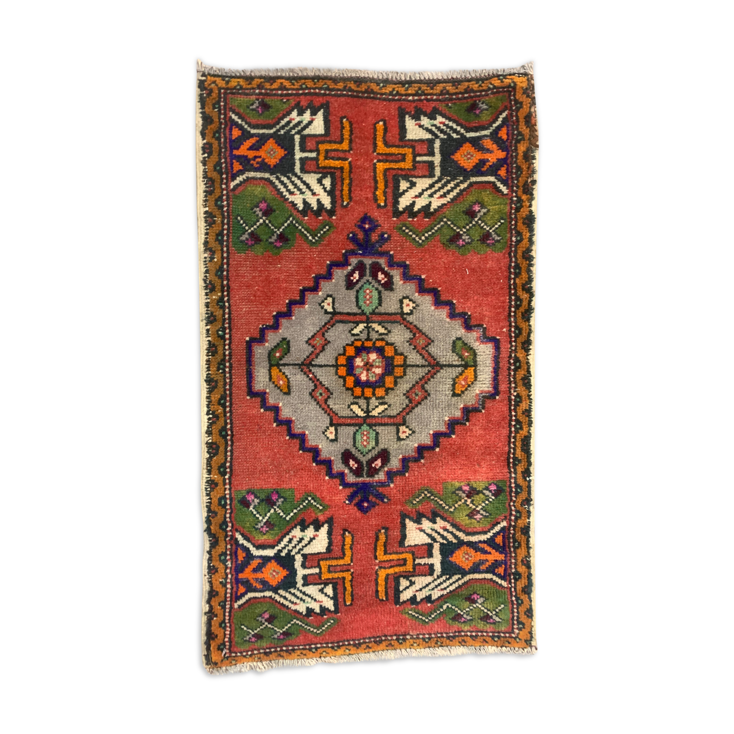 Turkish rug 95x55 cm