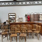 Set of 14 Baumann bistro chairs for "Henri Julien SA"