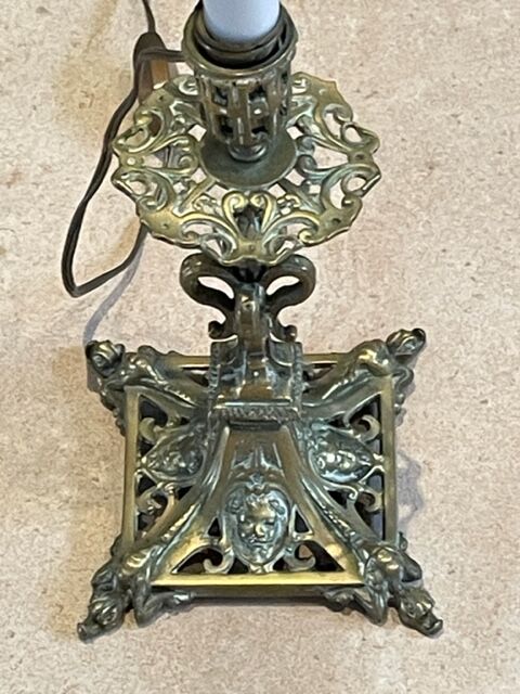 Bronze lamp Napoleon III nineteenth century