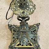 Lampe bronze Napoléon III XIXème siècle