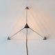 Vintage Tetrahedron table lamp by Frans van Nieuwenborg - Martijn Wegman for Indoor