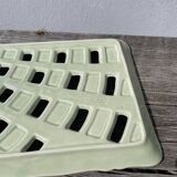Sarreguemines ceramic braided dish