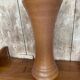 Old Large Model Vase Stoneware Brown Beige 60s Vintage