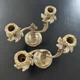 Bronze candlesticks