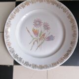 6 70s porcelain dessert plates
