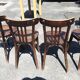 4 chaises bistrot 40/50
