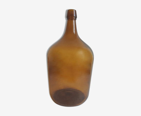 Dame jeanne vintage ambrée 5 litres