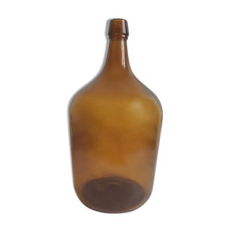 Demijohn vintage amber 5 liters