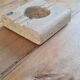 Travertine ashtray