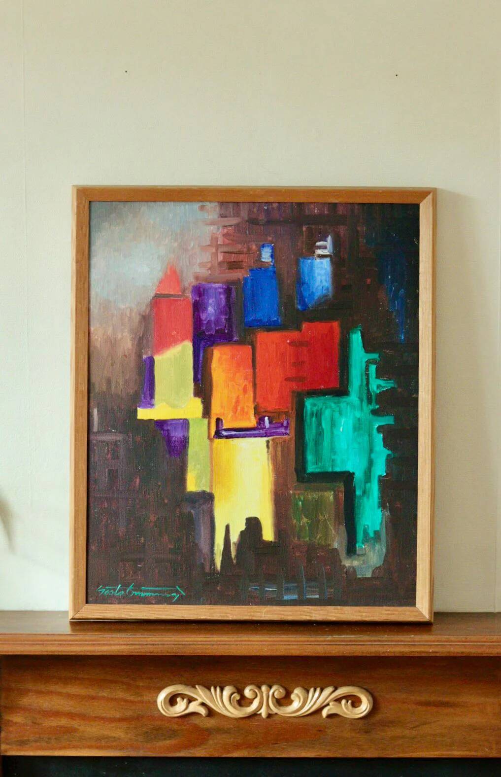 Non-figurative motif – Gösta Emming