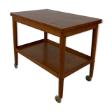 Danish midcentury teak bar trolley by Grete Jalk