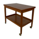 Danish midcentury teak bar trolley by Grete Jalk