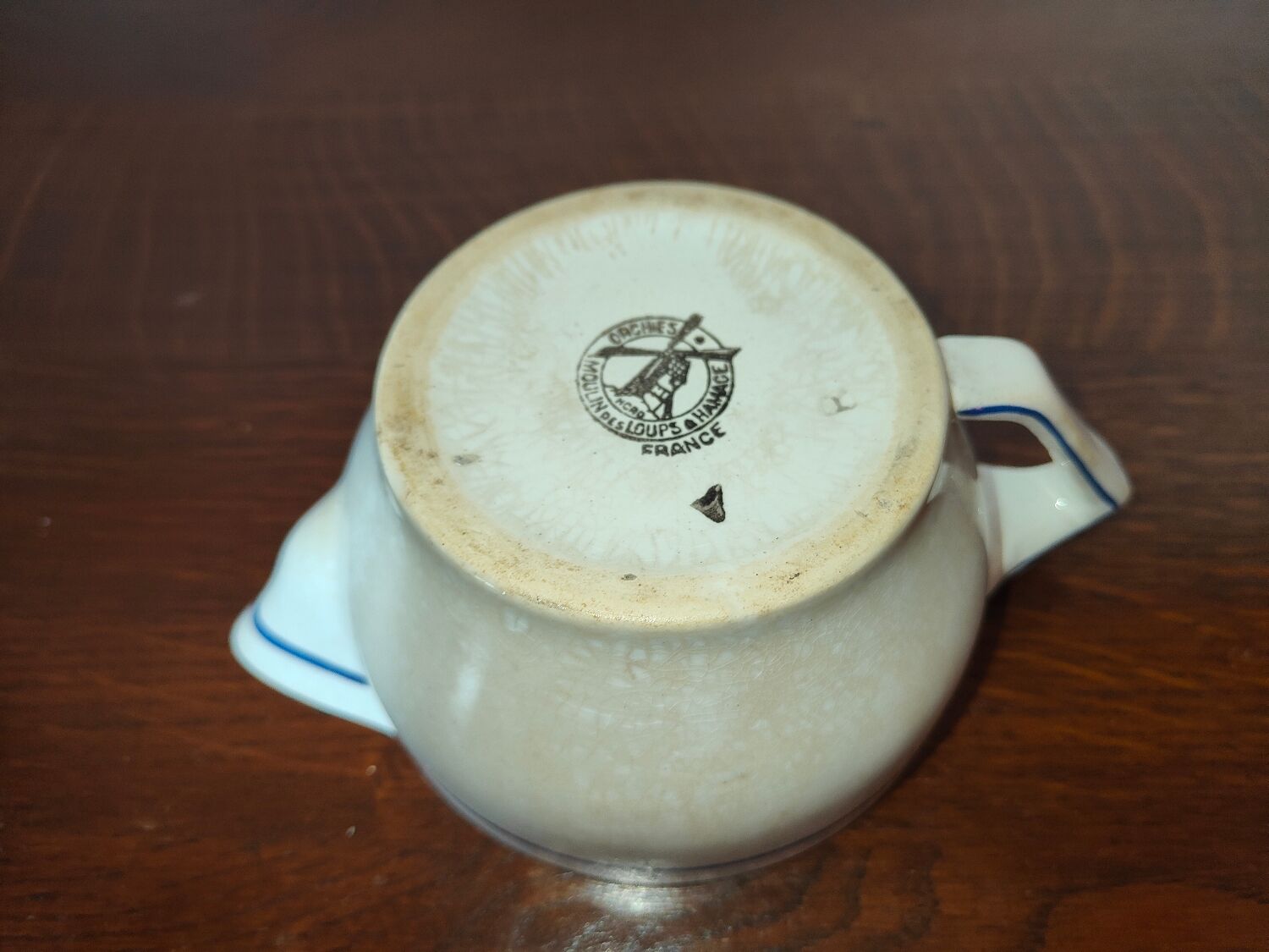 Service of 34 Pieces Wolves Mill and Orchies Hamage France 50s-60s