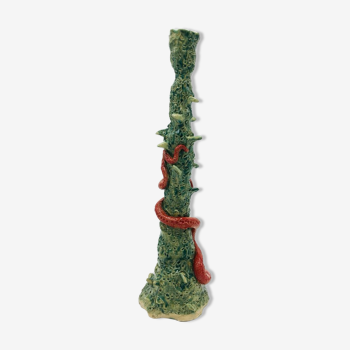 Ceramic candlestick, unique piece