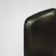 Pair of vintage swivel armchairs in black vinyl, 1970s