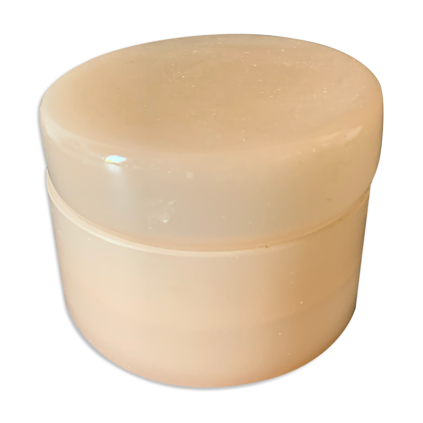 Pink opaline candy box