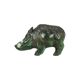 Warthog warthog statue sculpture ceramic pottery raku fired 23cm