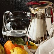 Tableau HST Elena Gualtierotti (born in 1961) "Still Life with Fruits"