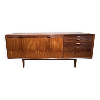 Buffet en teck rétro vintage du milieu du siècle par White & Newton 1960 Designer