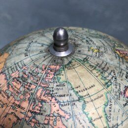 Globe earth 1940s