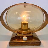 Preciosa gold wall lamp or table lamp / Kamenický Šenov, 1970s