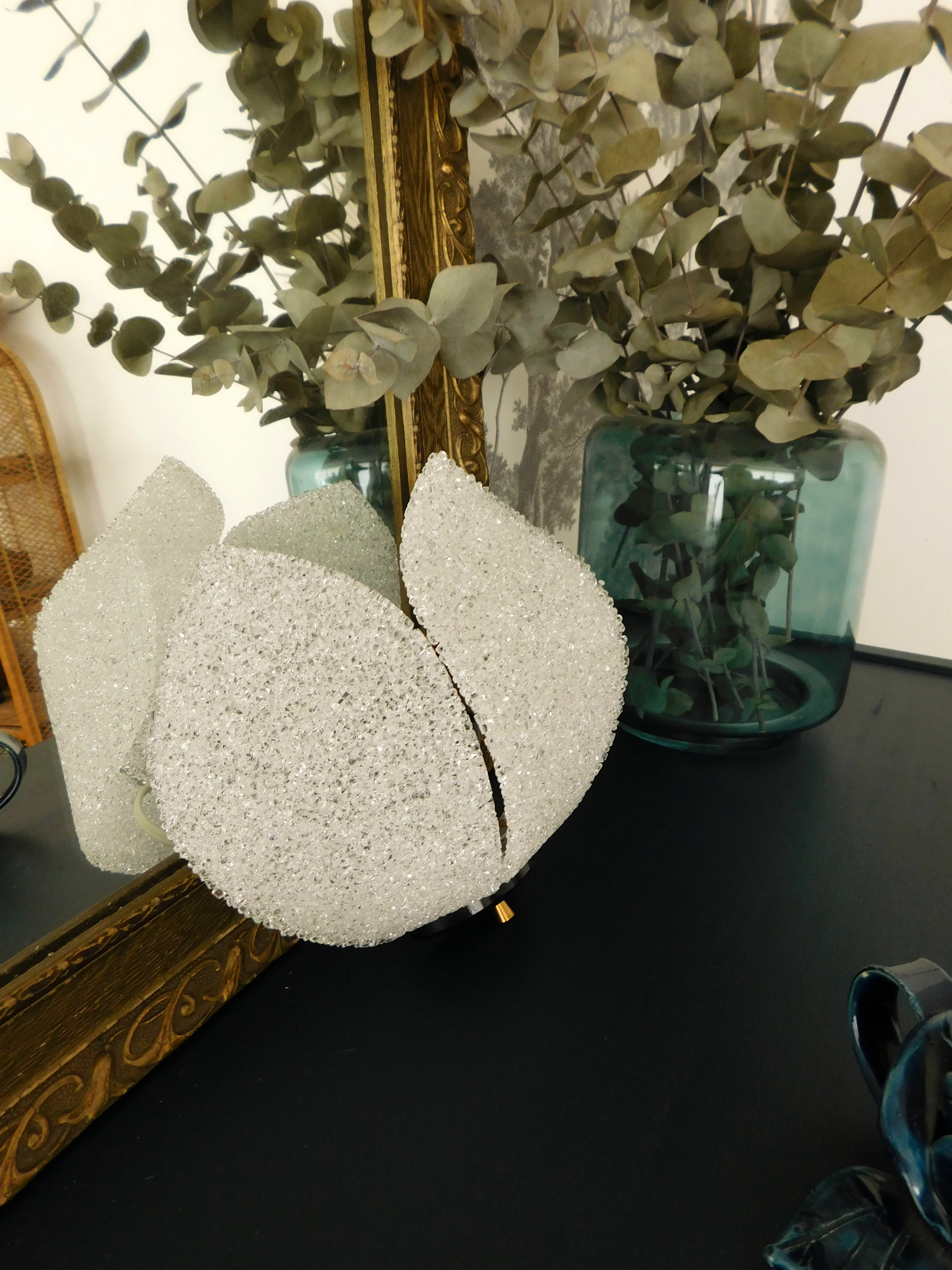 Wall lamp flower