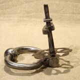 Ancien heurtoir de porte fer forgé XVIII XIX ème