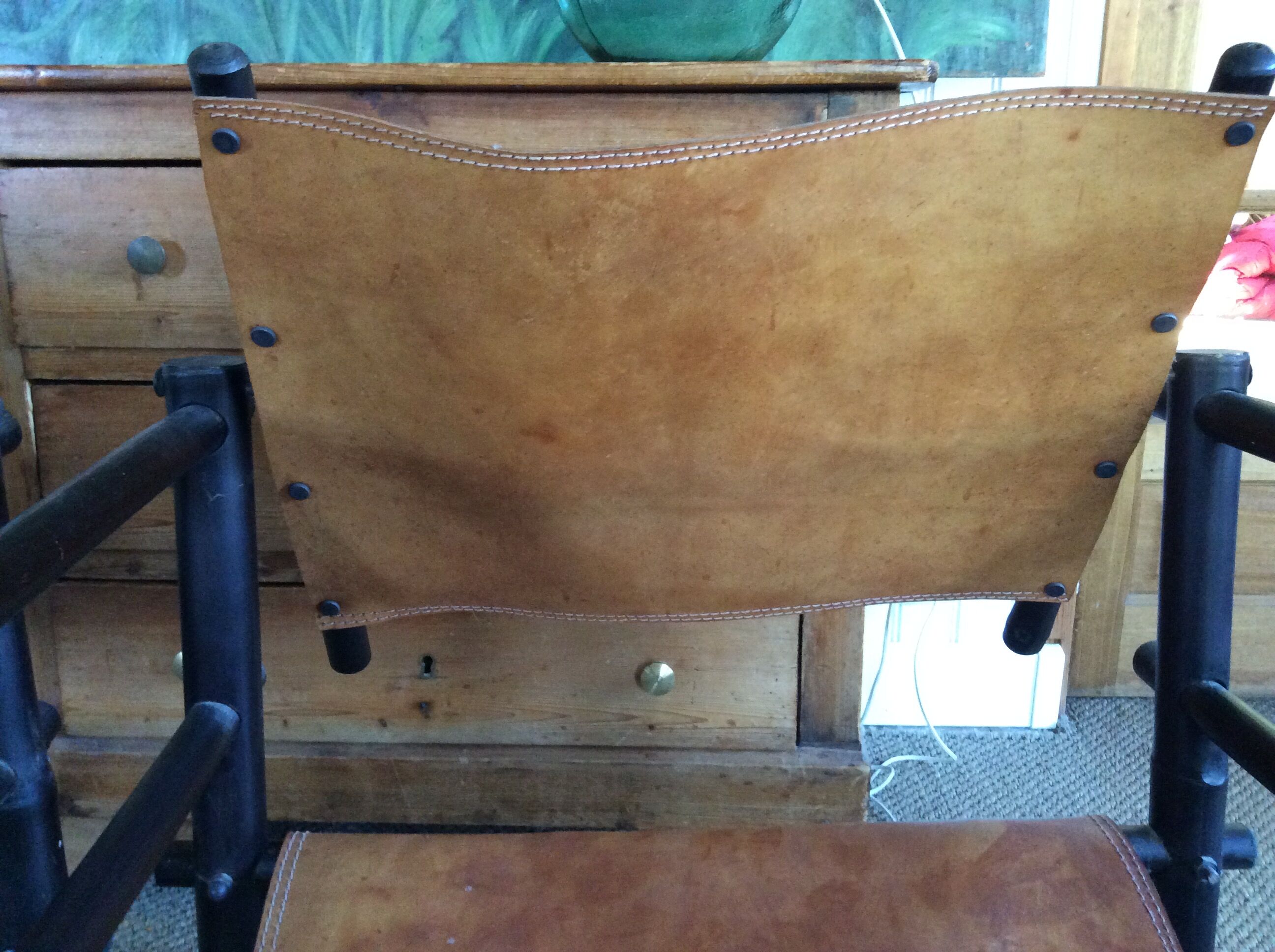 Paire de fauteuils safari