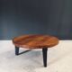 Mid-Century Industrial Tripod Coffee Table, France, 1950s