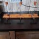 Wall coat holder 3 patères