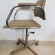 Chaise de bureau vintage beige clair par Kovona, Tchécoslovaquie, années 1970
