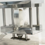 Plexiglass coffee table by Michel Dumas circa 1970'