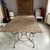 Marble table