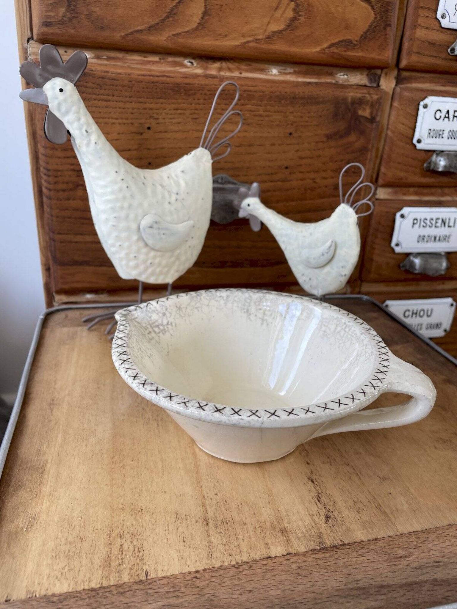 Spring Cream Bowl