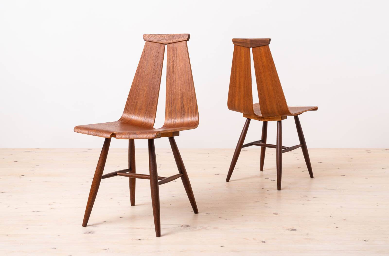 Set of 6 Chairs by Risto Halme for Isku, Finland, 1960, Scandinavian Design