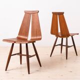 Ensemble de 6 chaises par Risto Halme pour Isku, Finlande, 1960, design scandinave