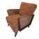 Art Deco armchair with caning