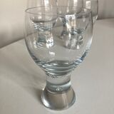 Set of 4 glasses Rondo by Kosta Boda Sweden 1970