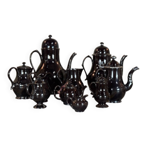 Lot de terres noires