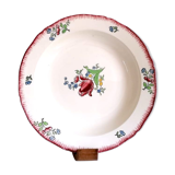 Gien earthen earthenware dish lorraine model